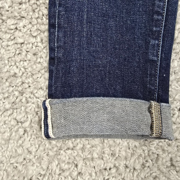 Uniqlo Jeans Mens 30x34 (Fits 29x32) Selvedge Kaihara Slim Straight Low Rise - Picture 2 of 16